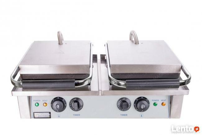 Podwójna gofrownica gofry klasyczne belgijskie kratka