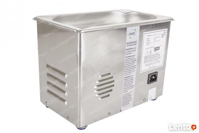 Myjka ultradźwiękowa oczyszczarka koszyk wanna 2L 50W