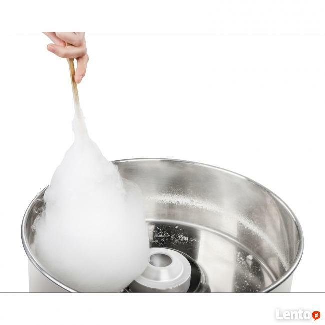 Maszyna do waty cukrowej na kółkach 1200W wata cukrowa wózek