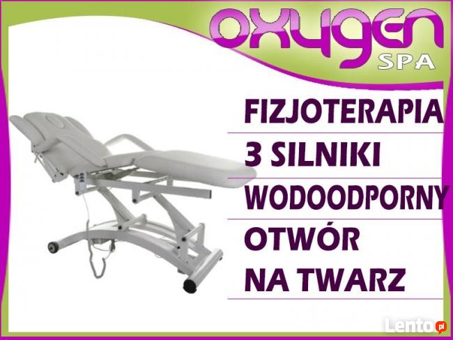 Łóżko do zabiegów masażu regulowane elektryczne