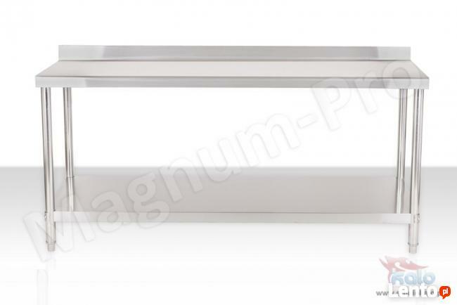 Stół gastronomiczny 200X60 blat roboczy z rantem