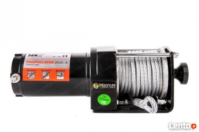 Wyciągarka samochodowa uciąg 907 kg offroad