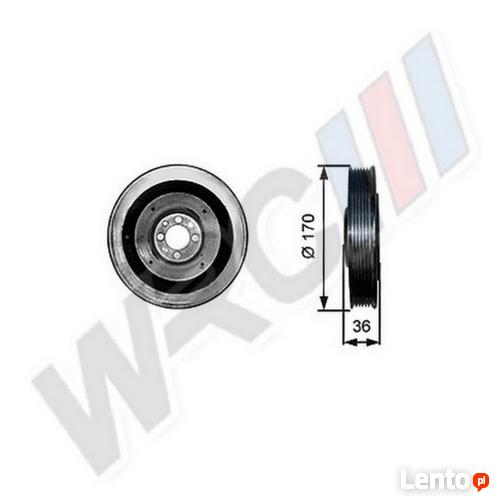 KOŁO PASOWE WAŁU OPEL ASTRA SIGNUM ZAFIRA1.9 CDTI