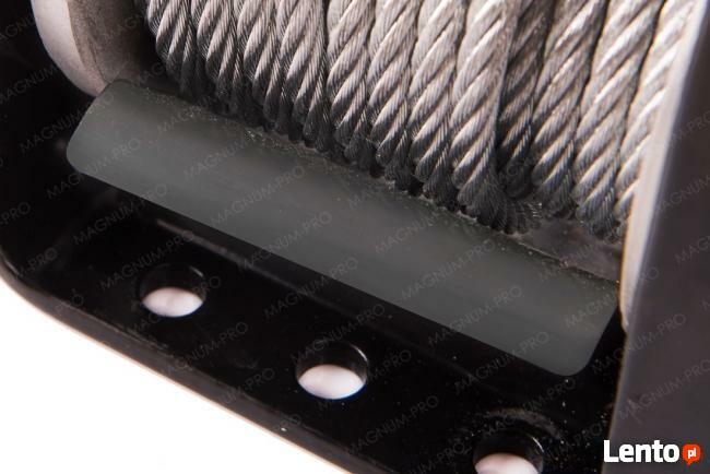 Wyciągarka samochodowa uciąg 1587 kg linowa offroad