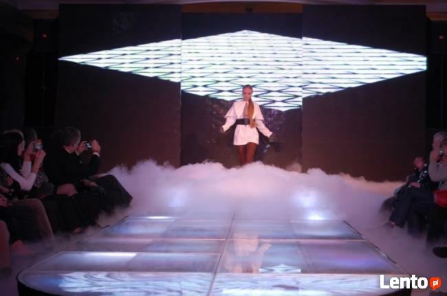 Obsługa pokazów mody, telebim, wybieg dla modelek - Łódź