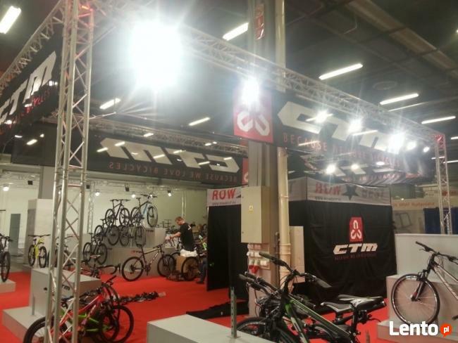 Oświetlenie stoisk targowych - kratownice aluminiowe targowe