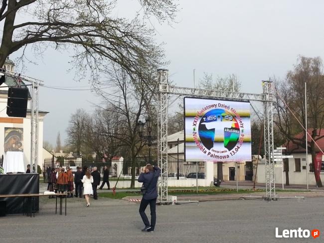 Telebim diodowy, ekran diodowy, Telebim mobilny Led wynajem