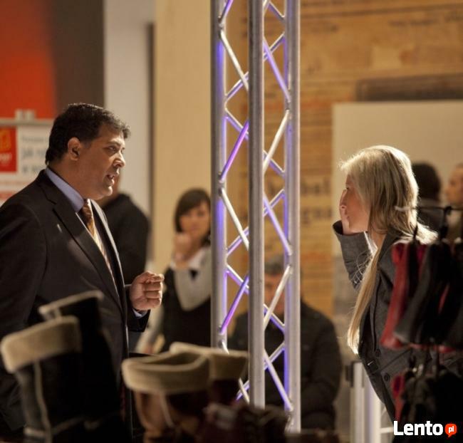 Oświetlenie stoisk targowych - kratownice aluminiowe targowe