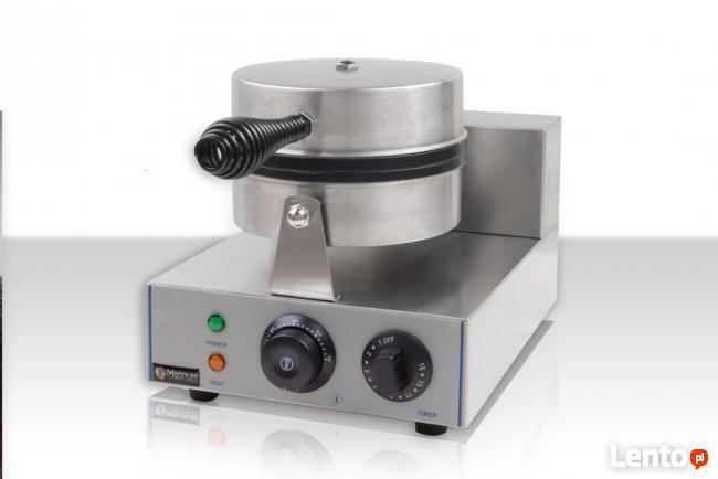 Gofrownica do gofrów okrągłych 1300W gofry belgijskie
