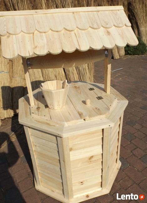 Studzienka ogrodowa drewniana ozdobna POLECAM!