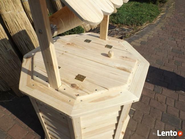 Studzienka ogrodowa drewniana ozdobna POLECAM!