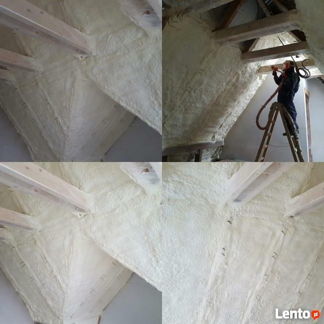 Ocieplenia pianką poddaszy izolacje piana poliuretanowa pur