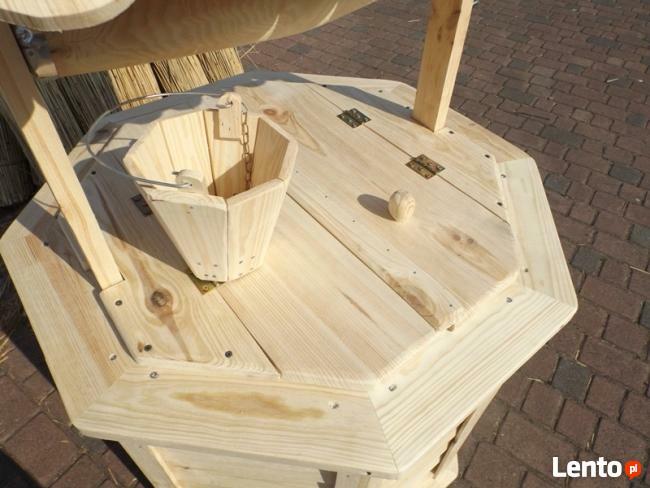 Studzienka ogrodowa drewniana ozdobna POLECAM!