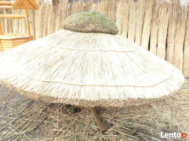 PARASOL przeciwsłoneczny zacieniacz z trzciny dach