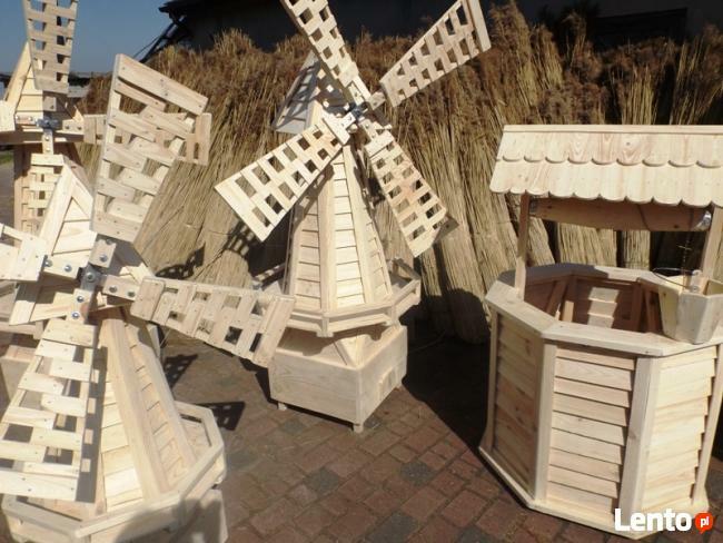 Studzienka ogrodowa drewniana ozdobna POLECAM!