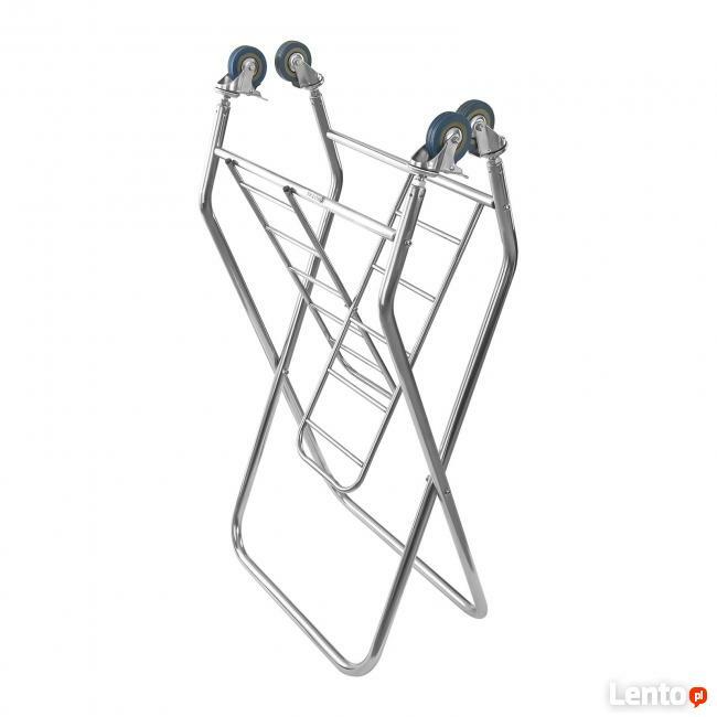 Składany wózek na pranie 200 litrów hamulce