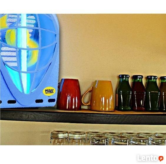 Włoska lampa owadobójcza, wiatrakowa lampa na owady do 100m2