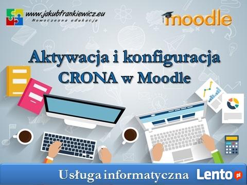 Aktywacja i konfiguracja CRONA w Moodle