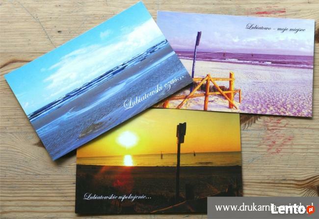 Pocztówki reklamy drukarnia Mińsk Mazowiecki