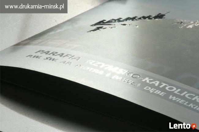 Teczki ofertowe drukarnia Mińsk Mazowiecki reklamy