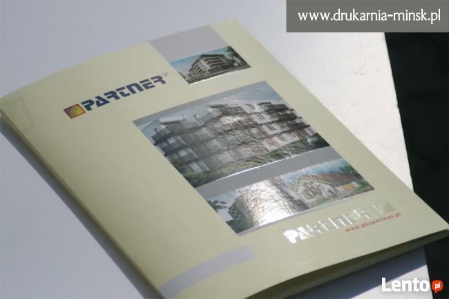 Teczki ofertowe drukarnia Mińsk Mazowiecki reklamy