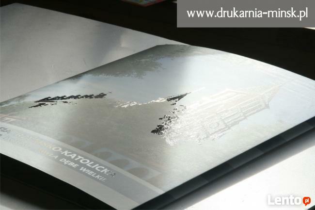 Teczki ofertowe drukarnia Mińsk Mazowiecki reklamy
