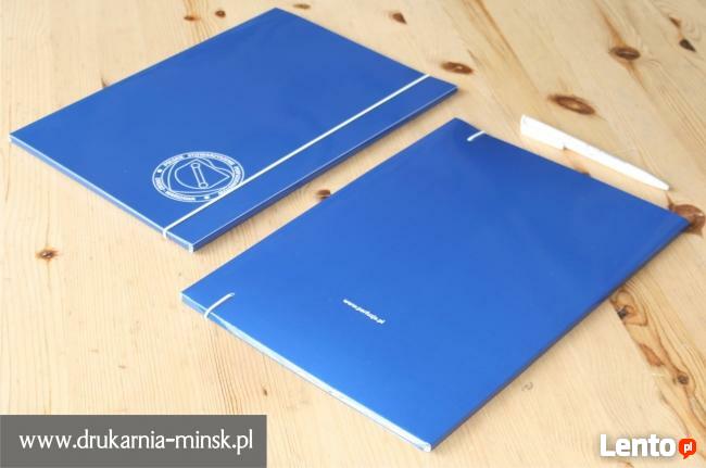 Teczki ofertowe drukarnia Mińsk Mazowiecki reklamy