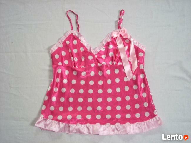 Secret Possessions koszulka do spania Grochy Falbanka M L