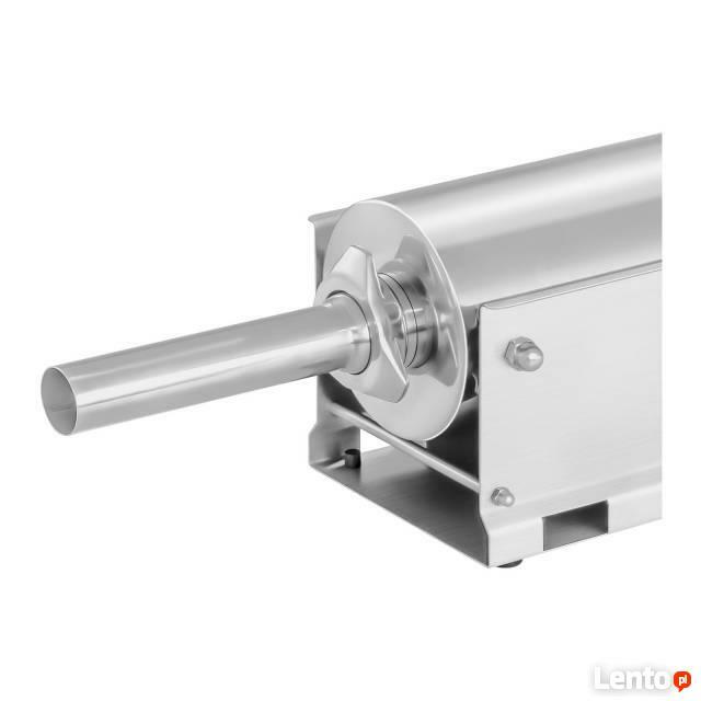 Szpryca nadziewarka do kiełbas pozioma 7 litrów lejki