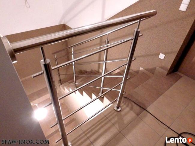 Balustrady nierdzewne, poręcze, itp