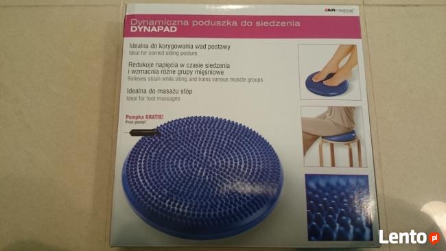 Pneumatyczna poduszka do siedzenia i ćwiczeń + pompka
