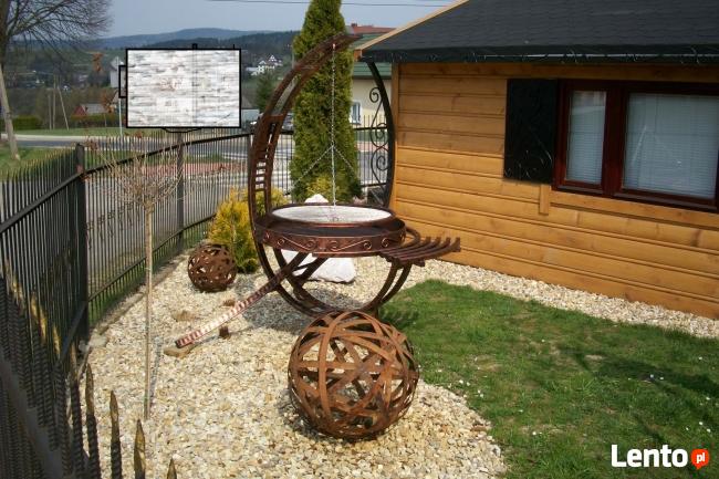 GRILL OGRODOWY WISZĄCY KUTY NOWOCZESNY UNIKAT