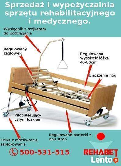 Wypożyczalnia medyczna Rehabet Żywiec Bielsko Dostawa 24h