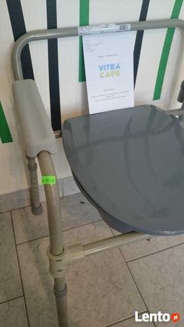 Krzesło toaletowe, sedesowe WC 3w1 MDH