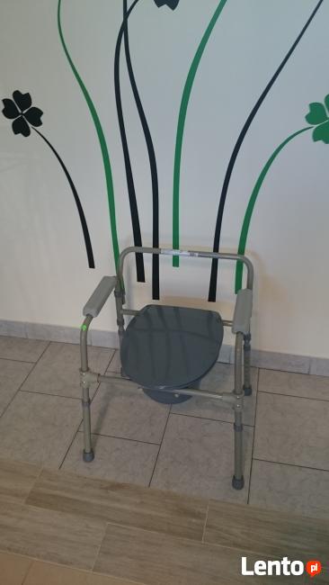 Krzesło toaletowe, sedesowe WC 3w1 MDH