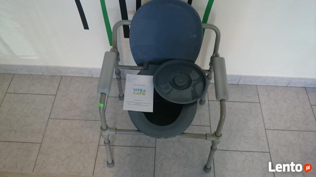 Krzesło toaletowe, sedesowe WC 3w1 MDH