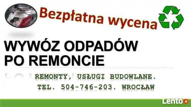 Odbiór materiałów budowlanych, tel. 504-746-203