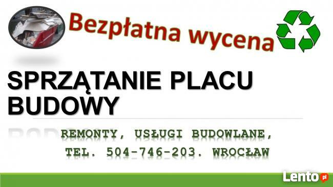 Odbiór materiałów budowlanych, tel. 504-746-203