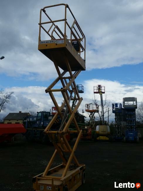 Wynajem podnośnika nożycowego spalinowe i elektryczne 12m 15
