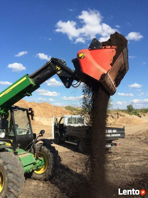 piasek, żwir, czarnoziem