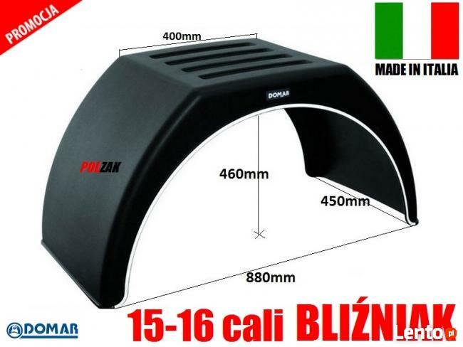 BŁOTNIK nadkole bliźniak nadkola błotniki tył IVECO DAILY