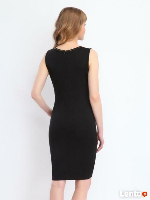 Czarna sukienka Top Secret