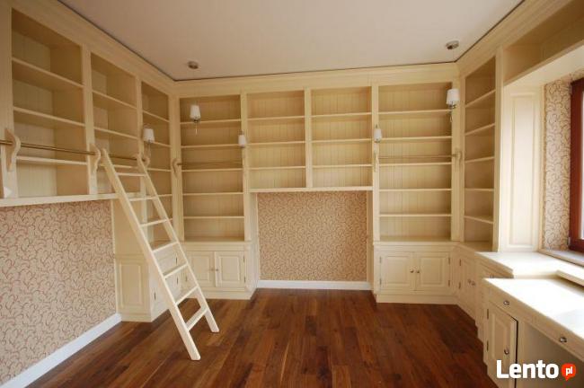 Regał biały, biblioteczka na ksiażki