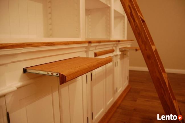 Regał biały, biblioteczka na ksiażki