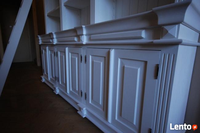 Regał biały, biblioteczka na ksiażki