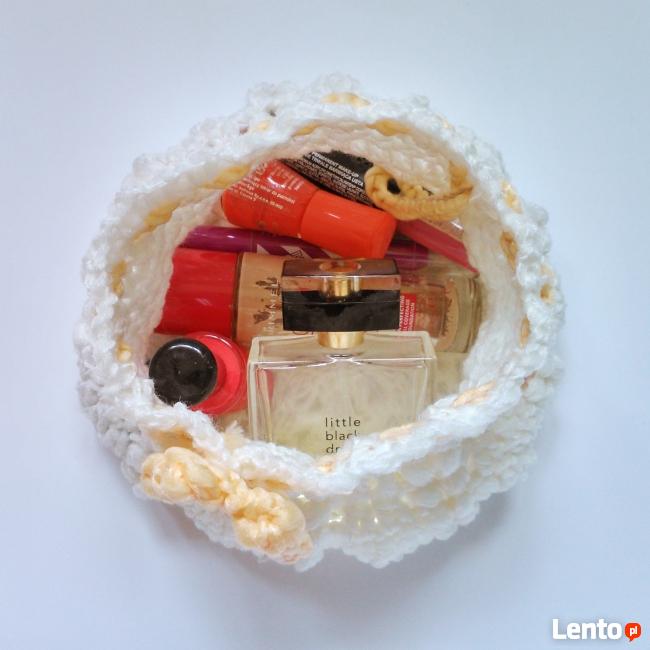 Torebka komunijna wełniana- handmade