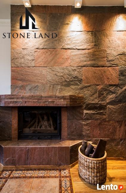 Kamień elewacyjny miedziany Copper, płytki na ścianę