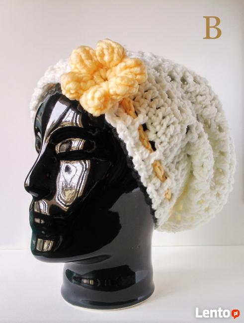 Torebka komunijna wełniana- handmade