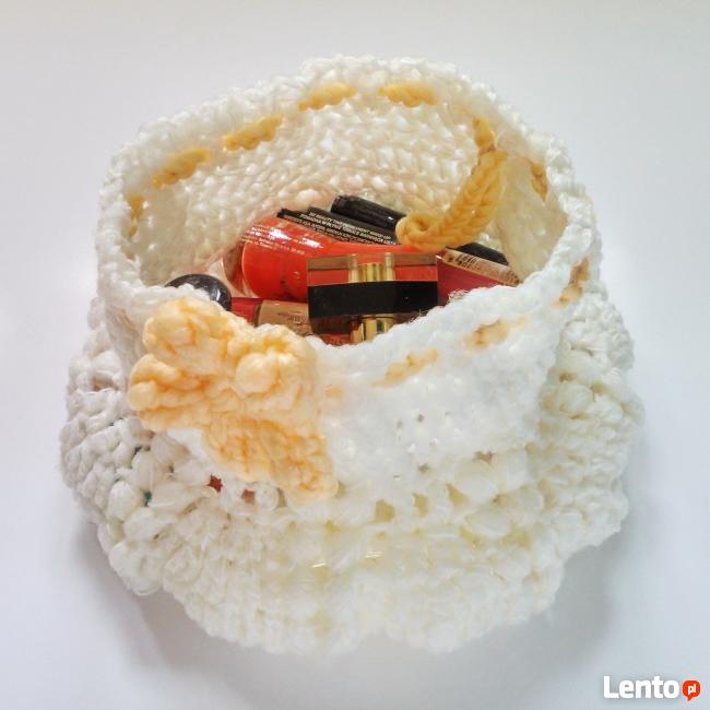 Torebka komunijna wełniana- handmade