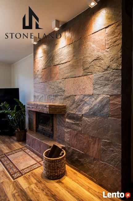 Kamień elewacyjny miedziany Copper, płytki na ścianę